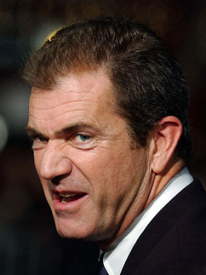 Angry Mel Gibson