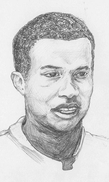 Tiger Woods (Illustrator: Thomas Mesenbring Field)